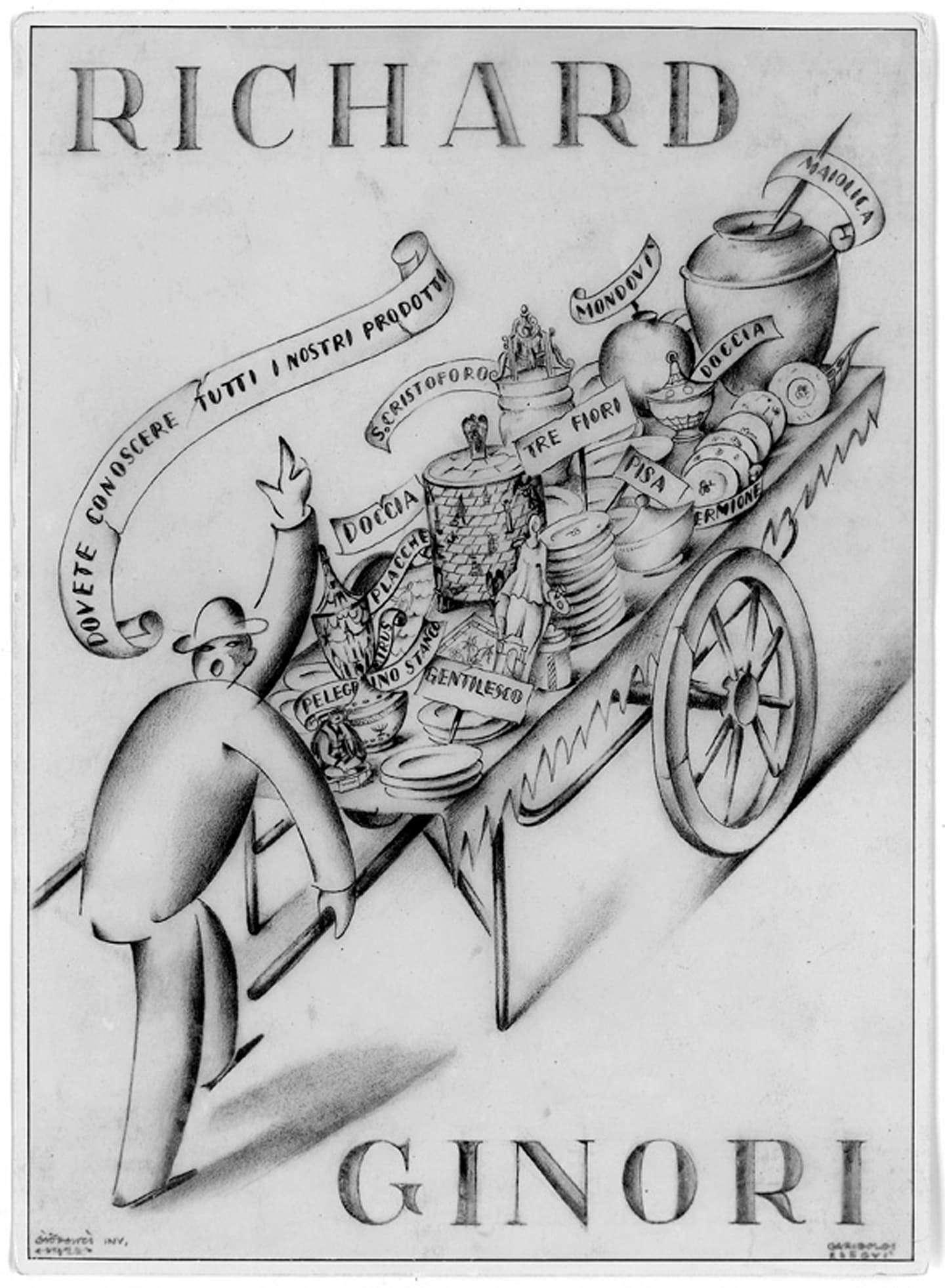 ウォールプレート 34.5cm アマゾネス | GINORI 1735